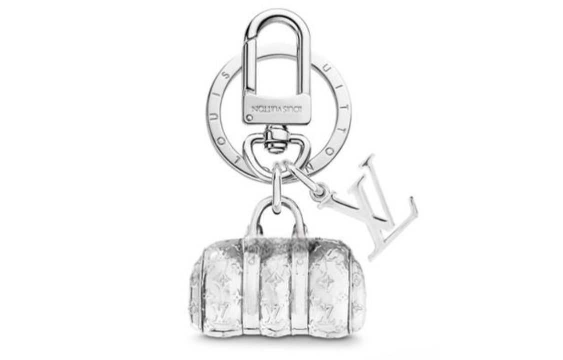 LOUIS VUITTON Blown Up Figurine Key Holder And Bag Charm