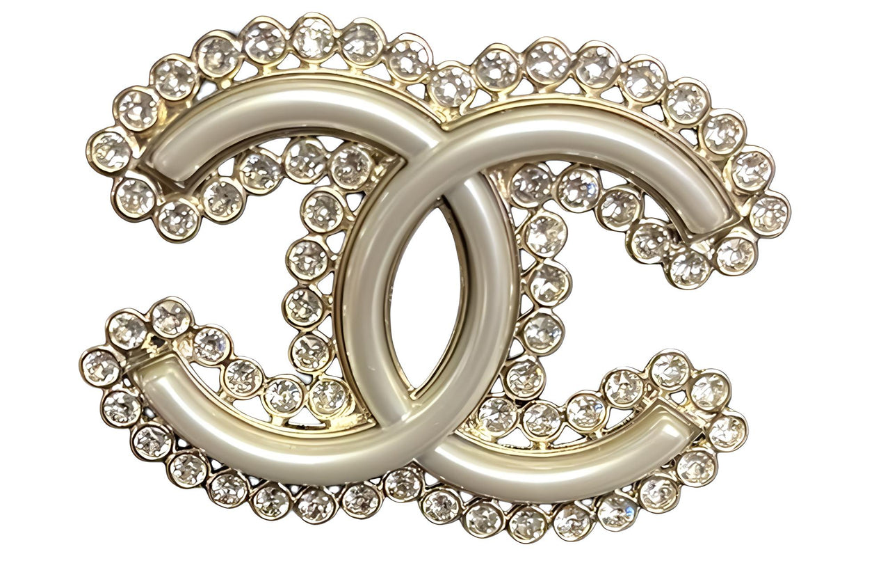 CHANEL 22c Early Spring Brooches Unisex Gold