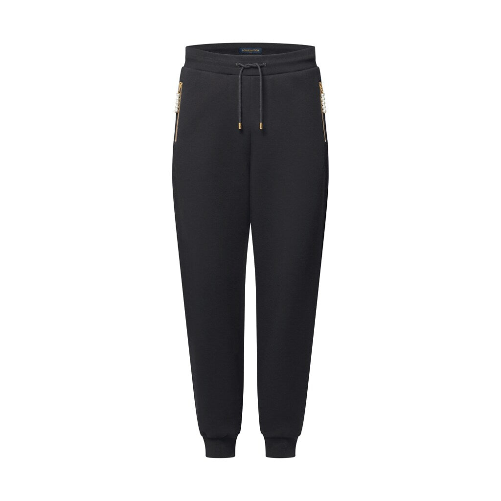 LOUIS VUITTON 1AGIM2 Embroidered Jersey Jogpants
