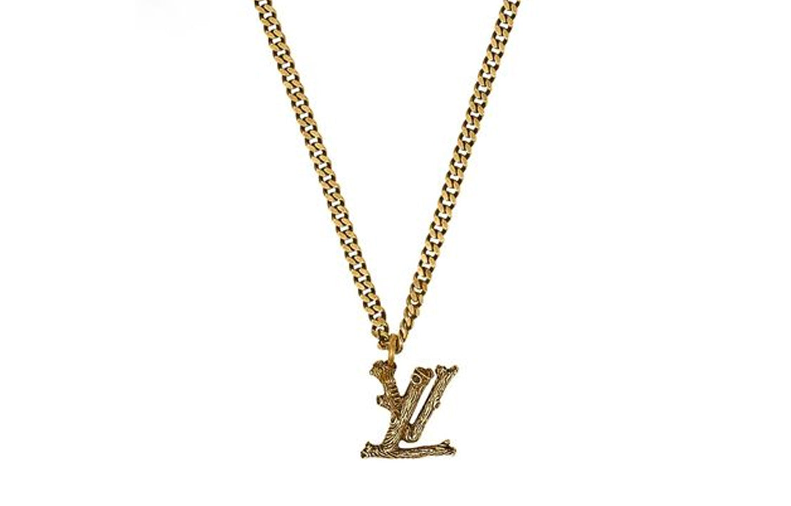 LOUIS VUITTON Necklaces Unisex Gold