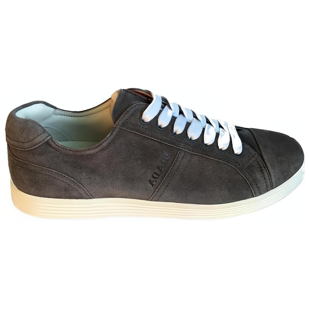 PRADA Low Top Skateboard Shoes Men's Gray