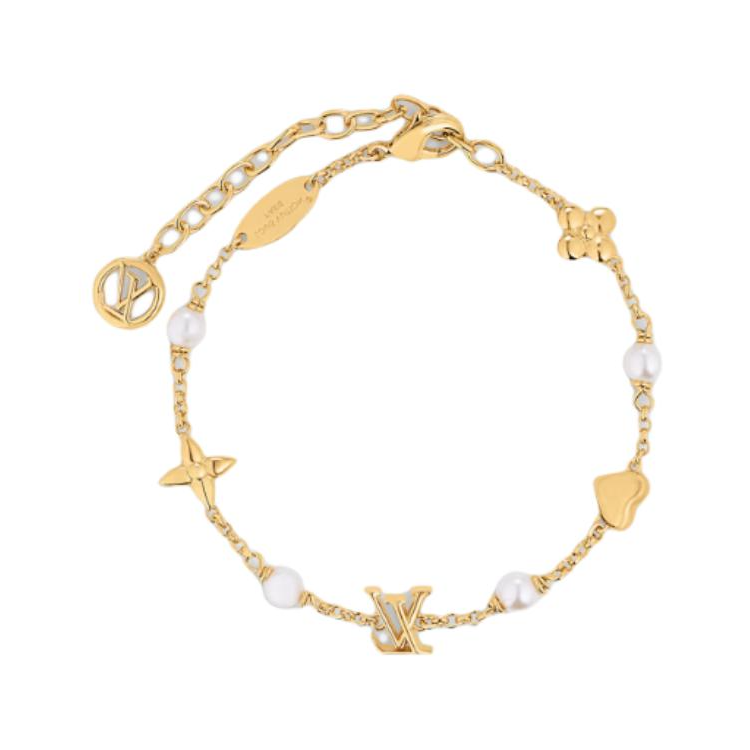LOUIS VUITTON Lv Heart Bracelet