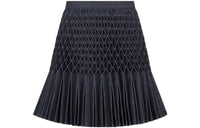 DIOR SS23 Casual Short Skirts Women's Dark Blue