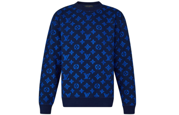 LOUIS VUITTON Sweater Men's Blue