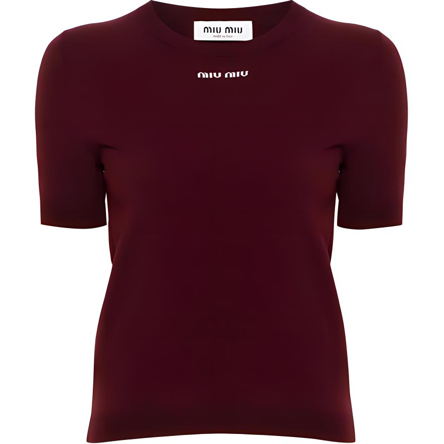 MIU MIU T-Shirts Women's Red