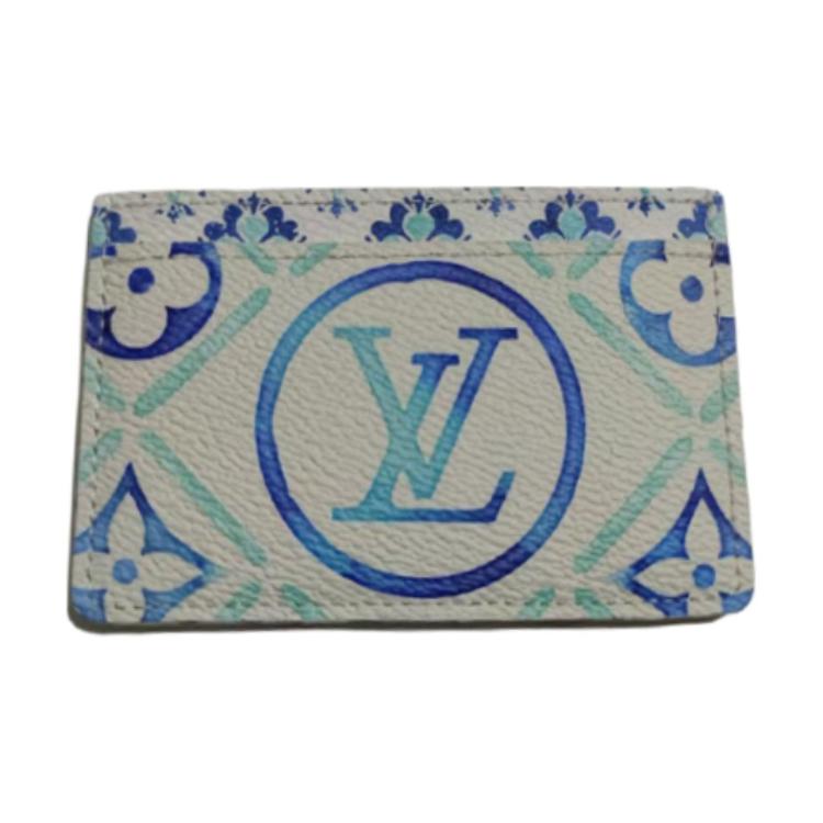 LOUIS VUITTON By The Pool Card Holders Women's Blue