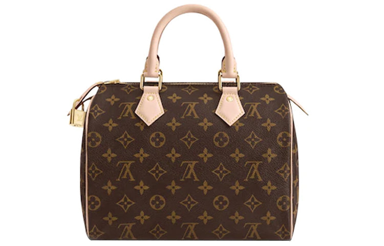 LOUIS VUITTON Speedy Bandouliere Monogram 25 Brown
