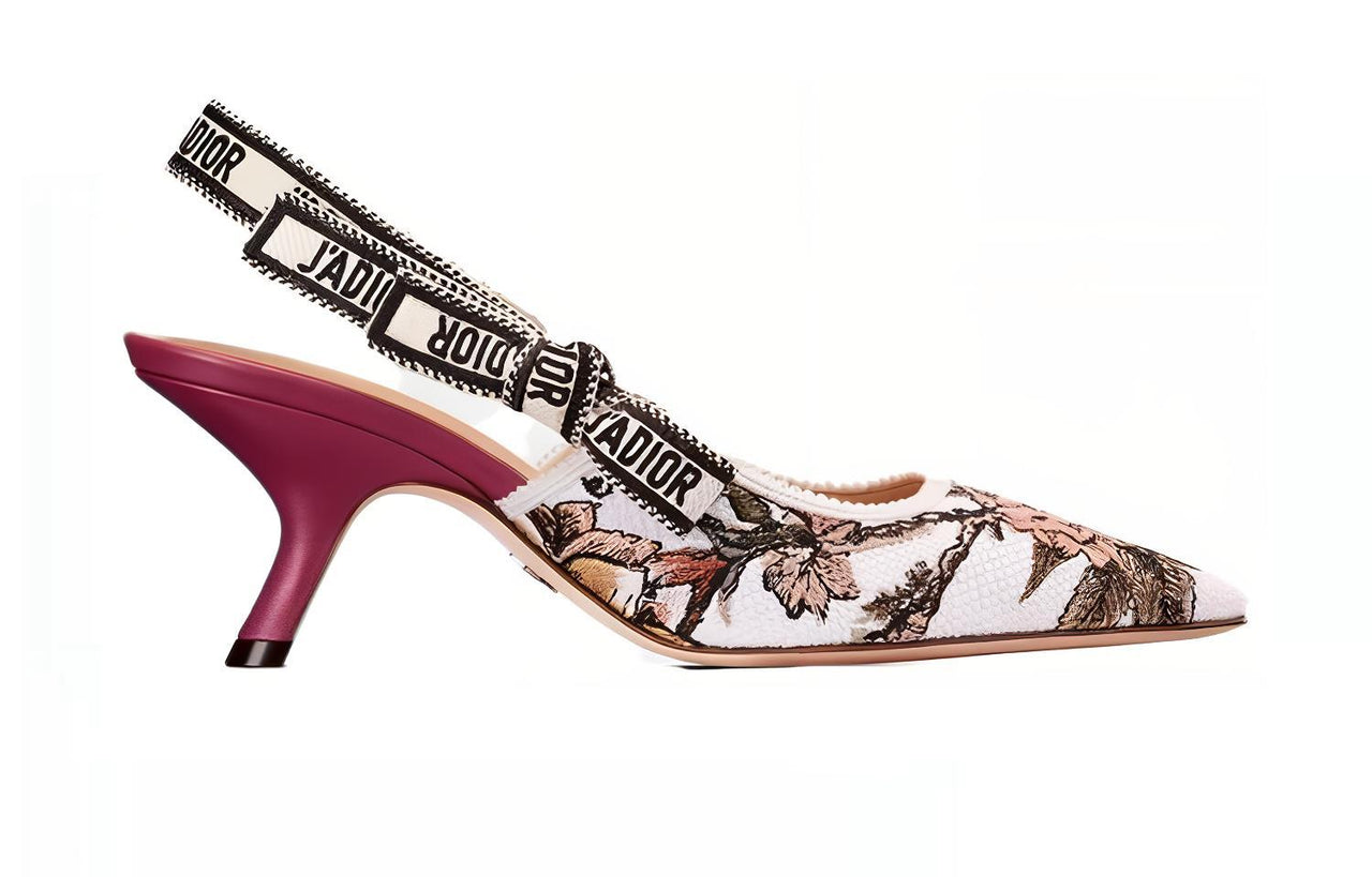 DIOR J'Adior Slim Heel High Heels Women's White