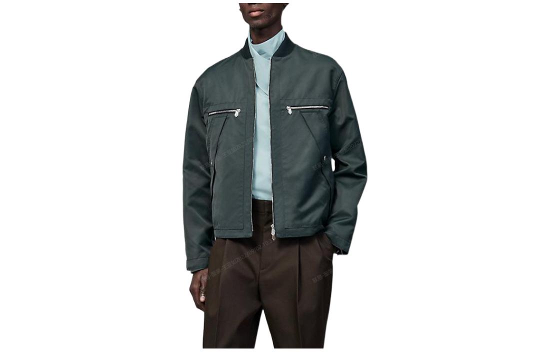 HERMES FW22 Jackets Coats Men's Green