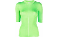 SAINT LAURENT Slim Fit Knitwear Women's Green