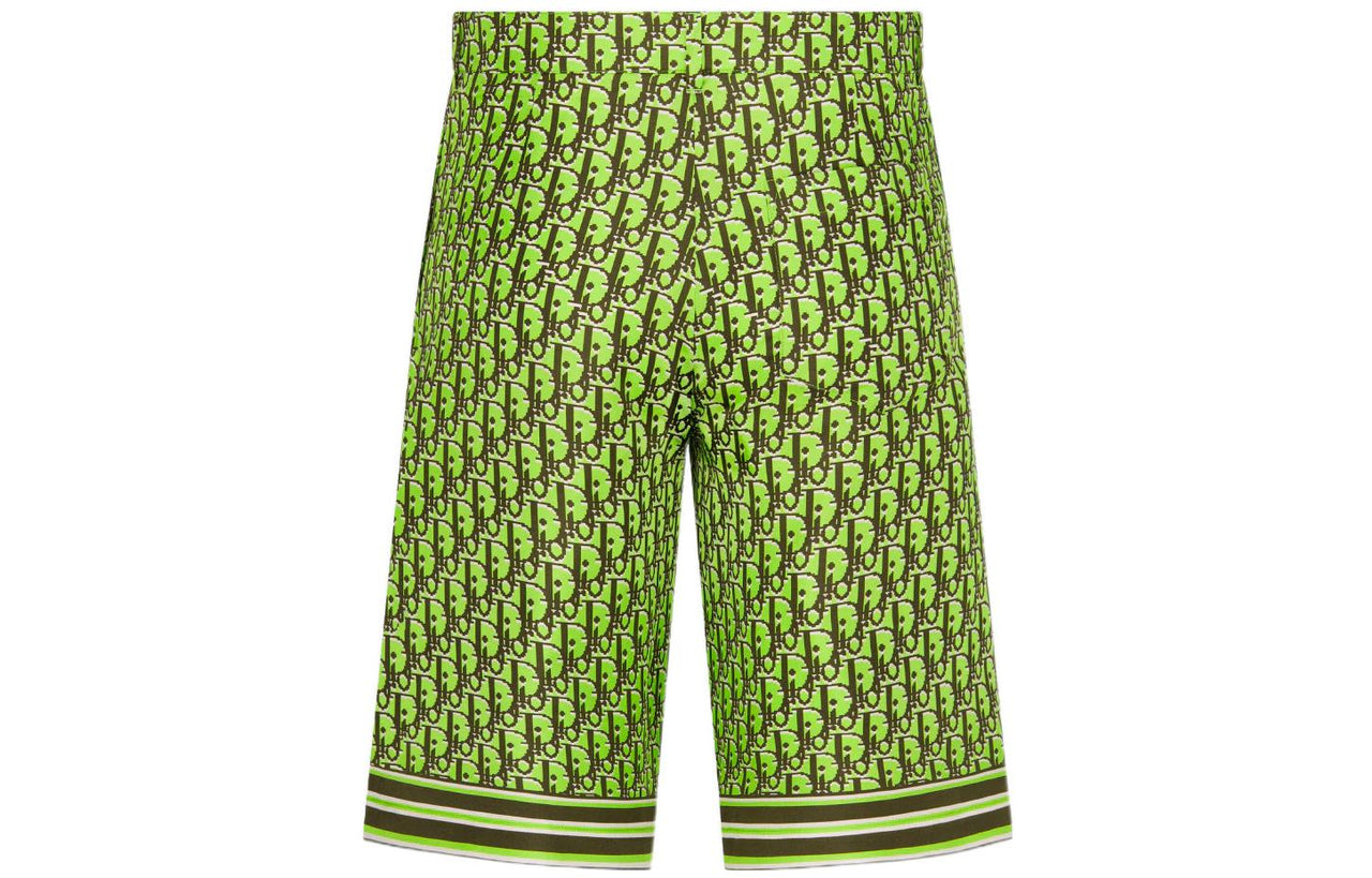DIOR X Cactus Jack DIOR Oblique Pixel Bermuda Shorts