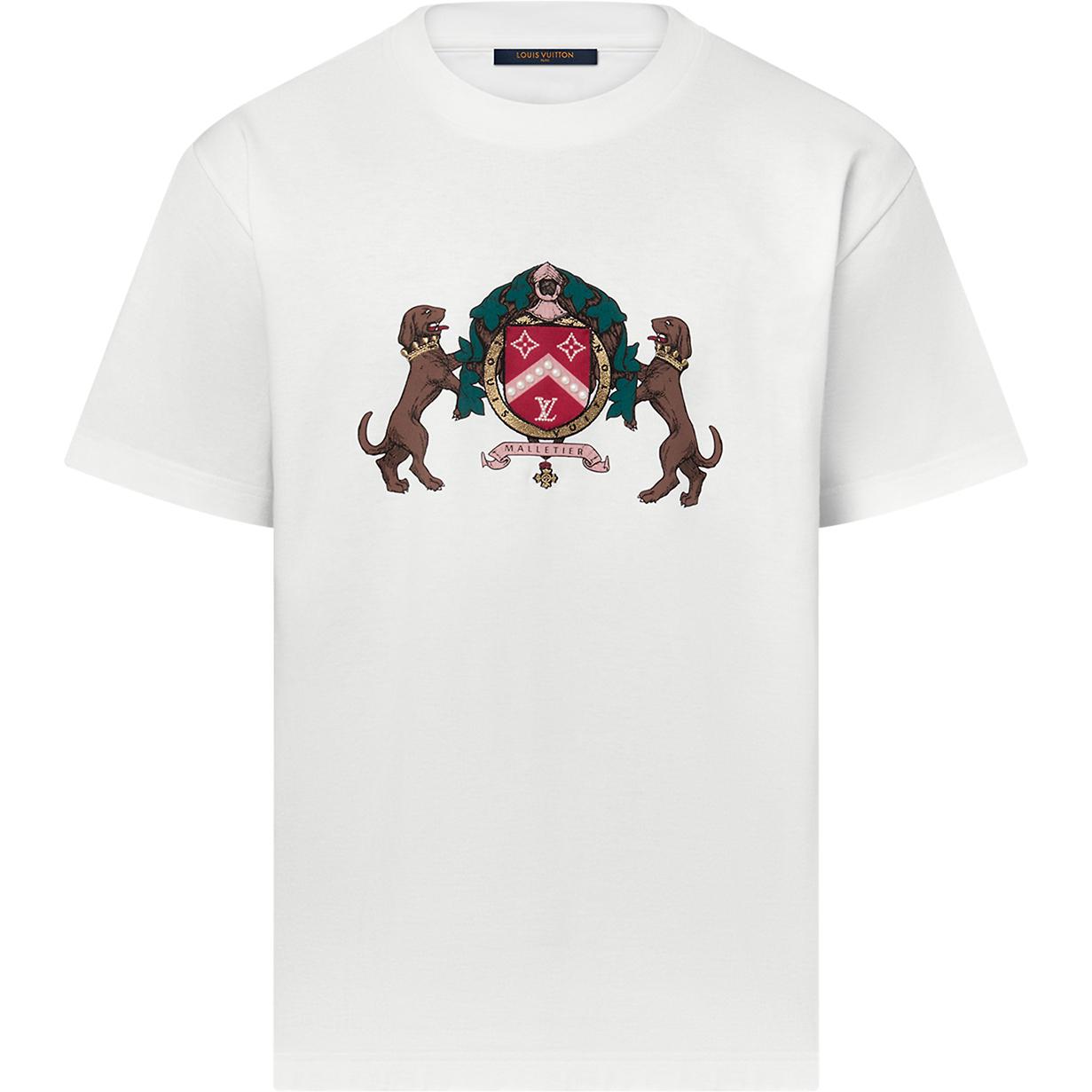LOUIS VUITTON Embellished Cotton T-Shirt