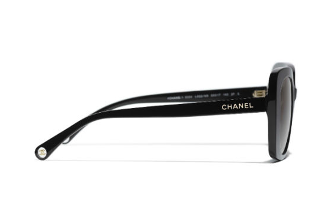 CHANEL Rectangle Polarized Sunglasses