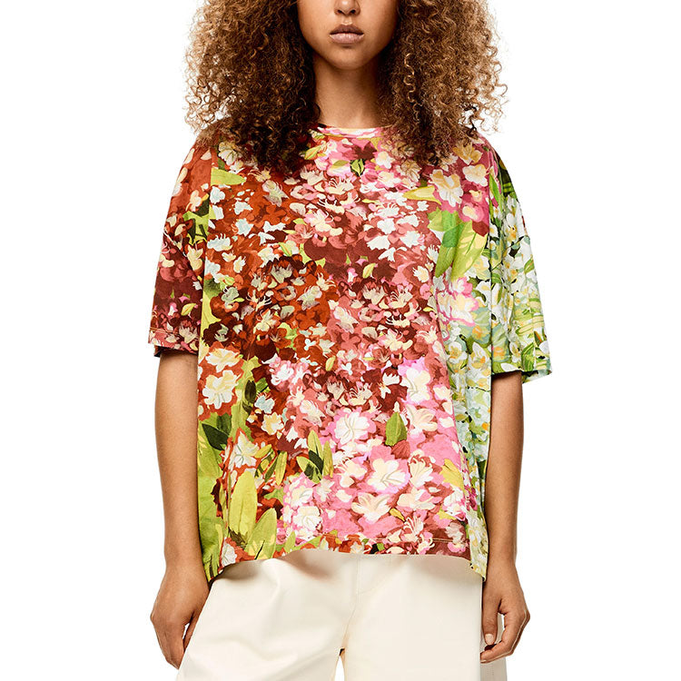 LOEWE Spirited Away Drop Shoulder Sleeve T Shirt Women's Multicolor