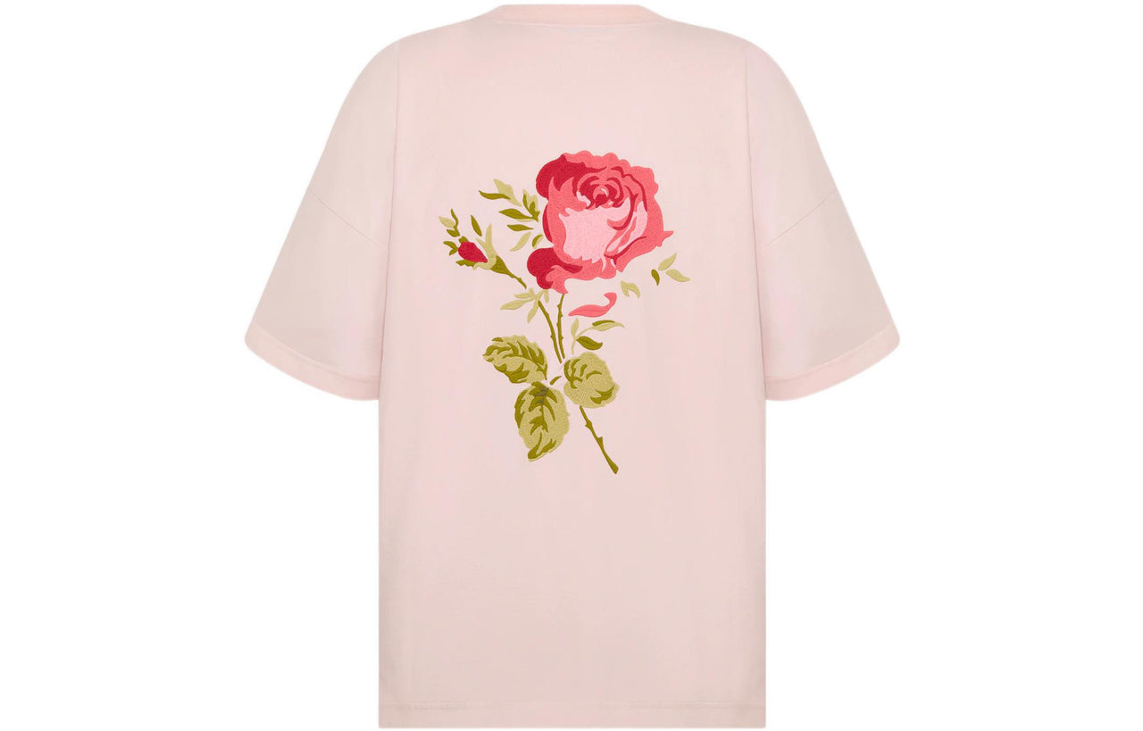 DIOR DIOR New Season Collection DIOR FW22 Qixi Festival Collection T-Shirt Men's Pink