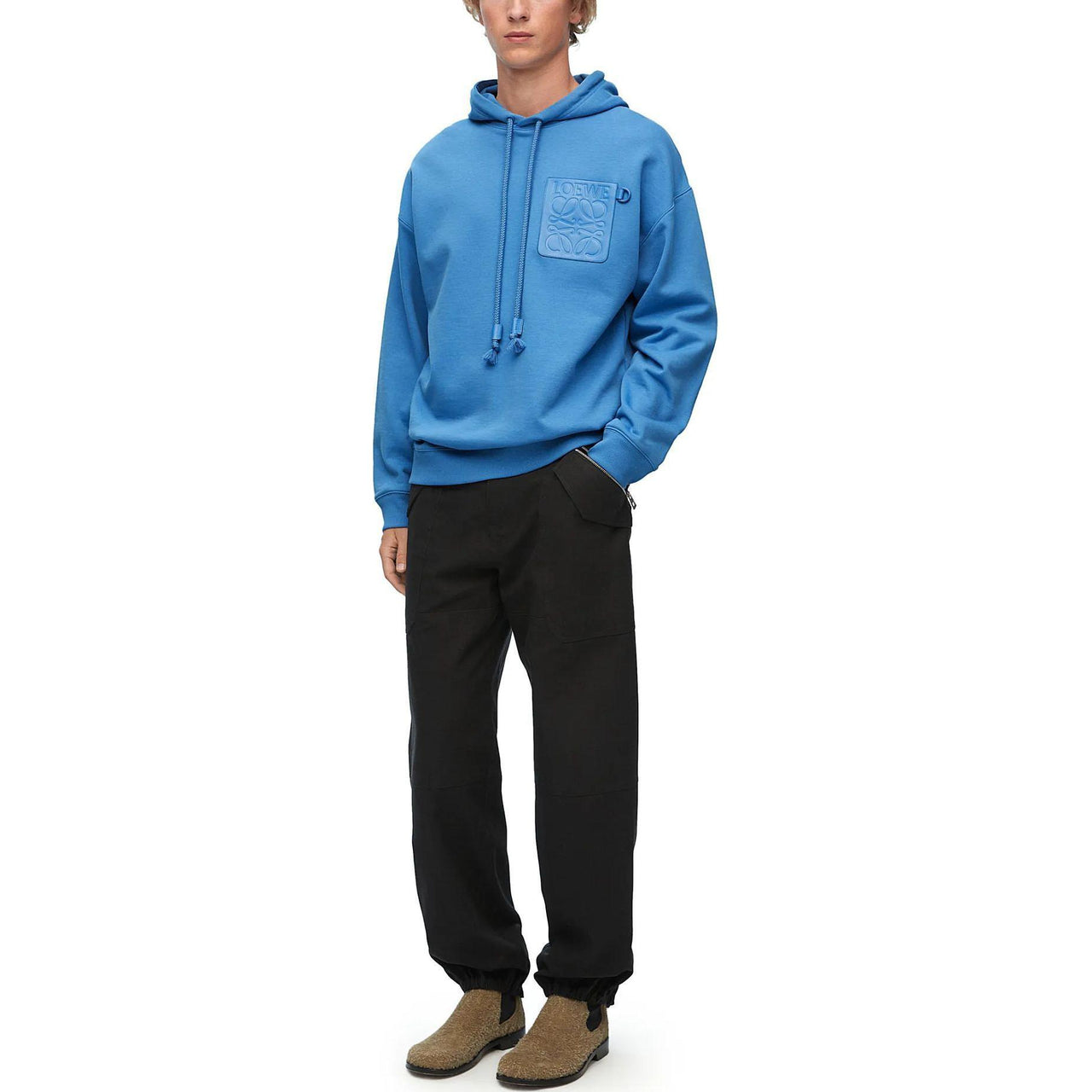 LOEWE SS24 Sweatshirt Men's Green Purple Blue