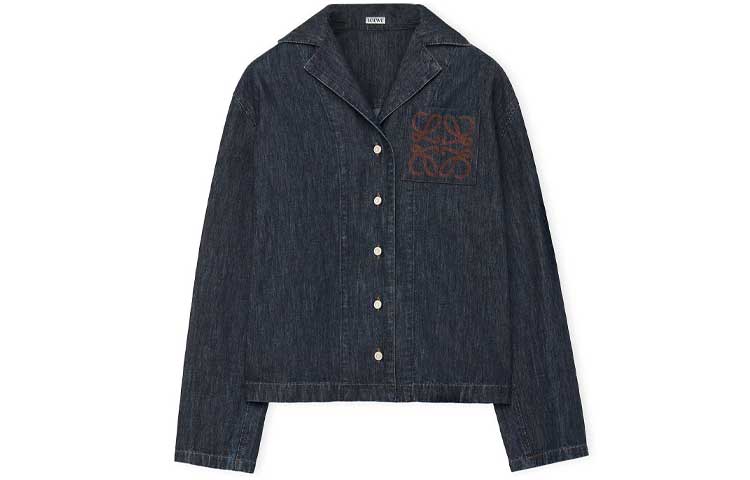 LOEWE Denim Jackets Women's Indigo