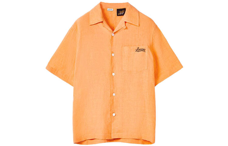 LOEWE Linen Bowling Shirt