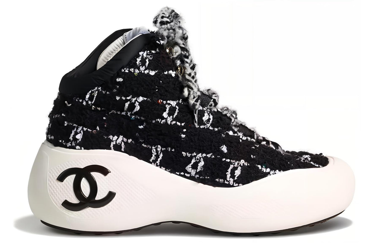CHANEL 22N Casual Shoes Women's Black