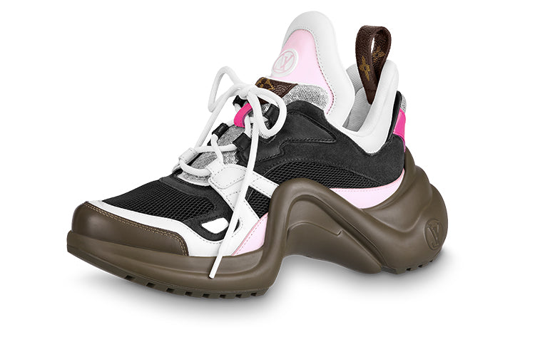 LOUIS VUITTON Archlight Sneakers 'Black Pink Brown' Women's