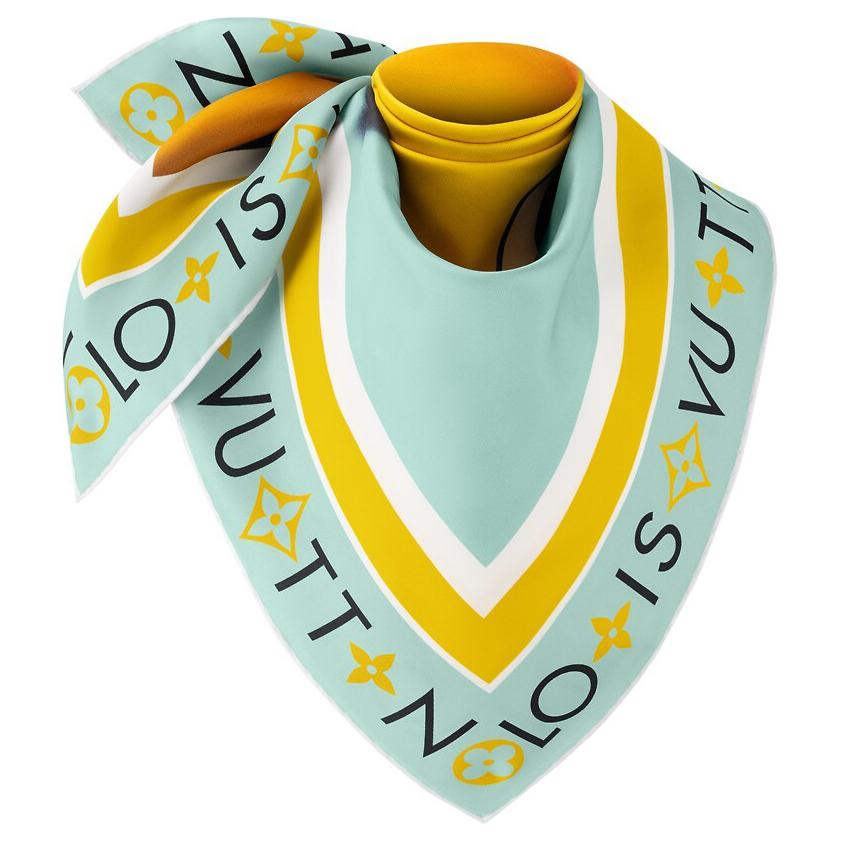 LOUIS VUITTON Animogram Duck Square 90
