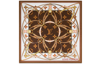 LOUIS VUITTON ULTIMATE MONOGRAM Silk Scarves Women's