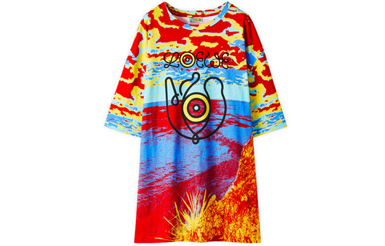 LOEWE T-Shirts Men Blue