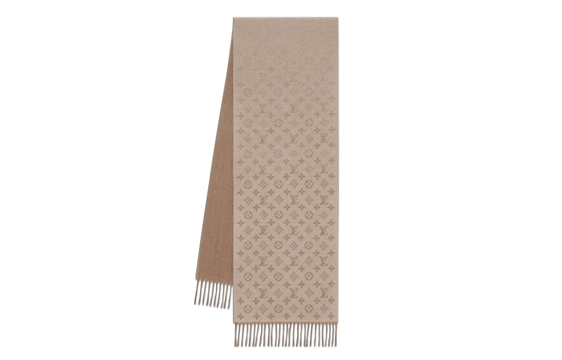 LOUIS VUITTON Monogram Gradient Scarf