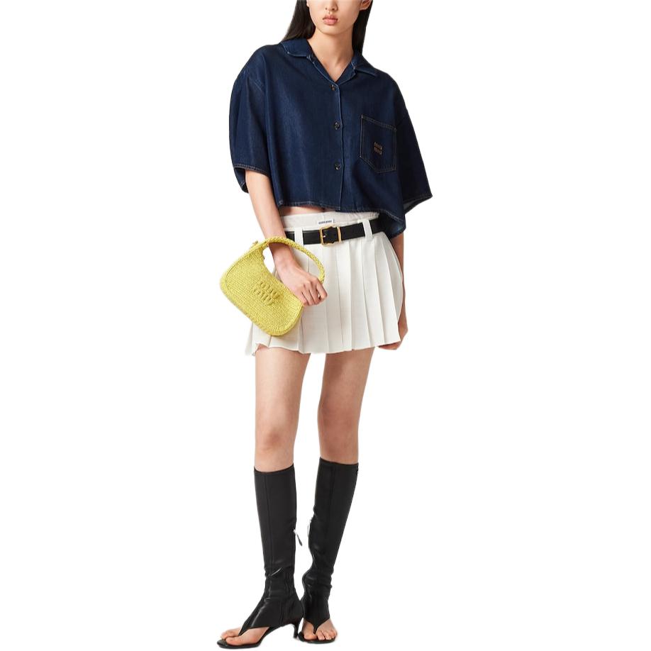 MIU MIU Shirt Women's Marine Blue