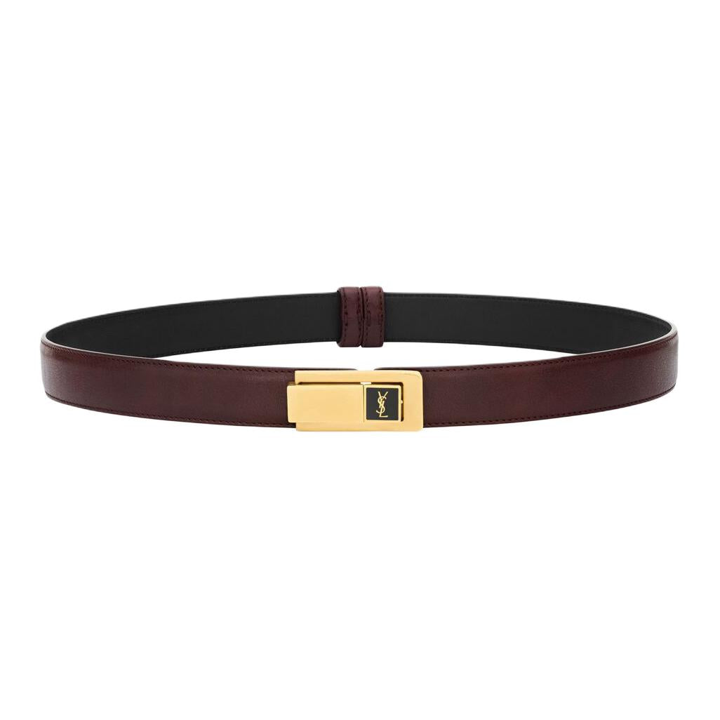 SAINT LAURENT Charniere Buckle Belt