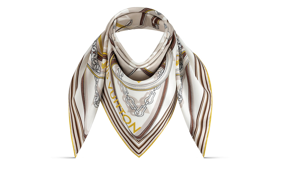 LOUIS VUITTON Silk Scarves Women's