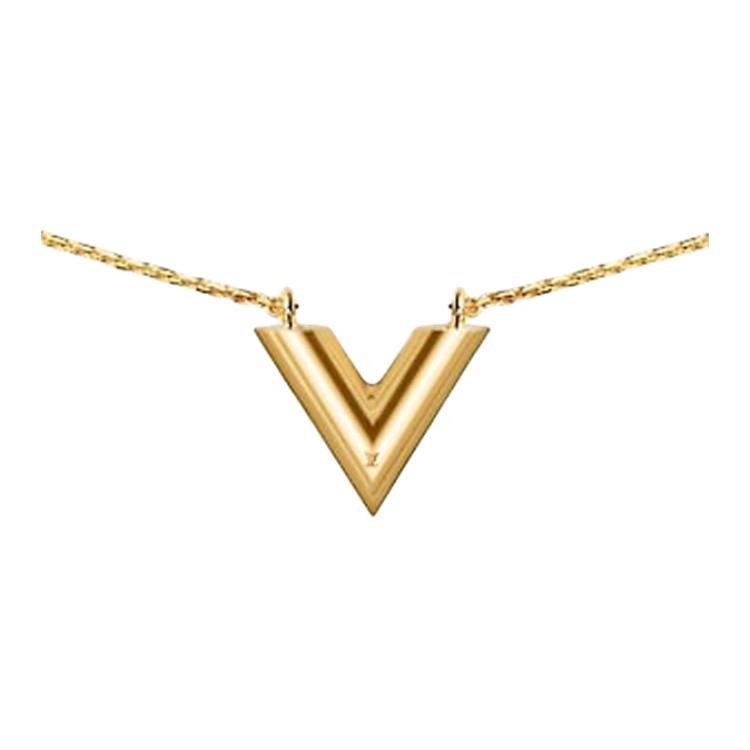 LOUIS VUITTON 2021 Essential V Necklace