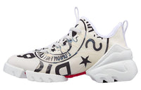 DIOR D Connect White Black DIOR Union Print Women's
