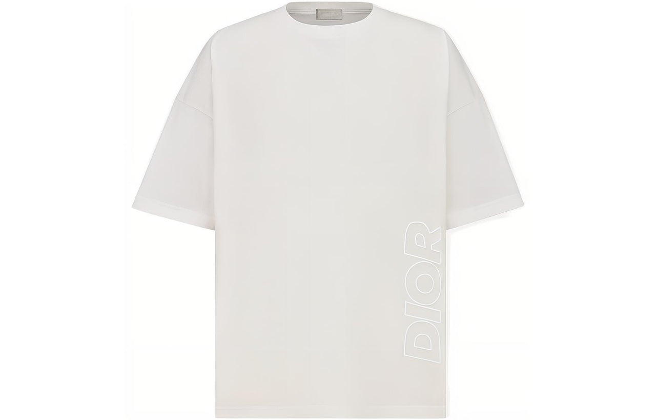 DIOR PARLEY Beach SS22 Drop Shoulder Sleeve T-Shirt Men's White