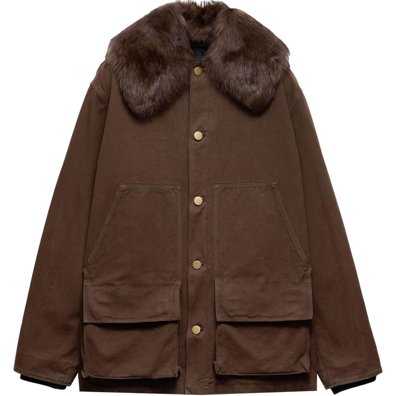 PRADA Button Up Straight Hem Jacket