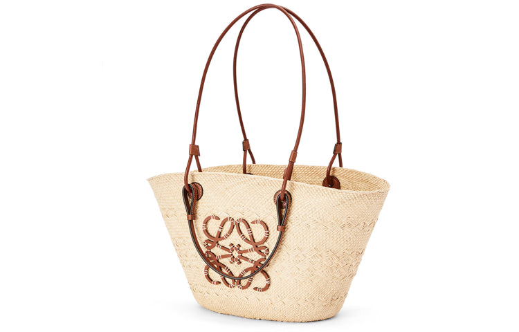 LOEWE Anagram Basket Shoulder Bags