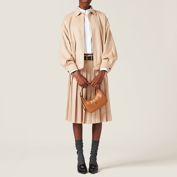 MIU MIU Jackets Women's Sand Yellow