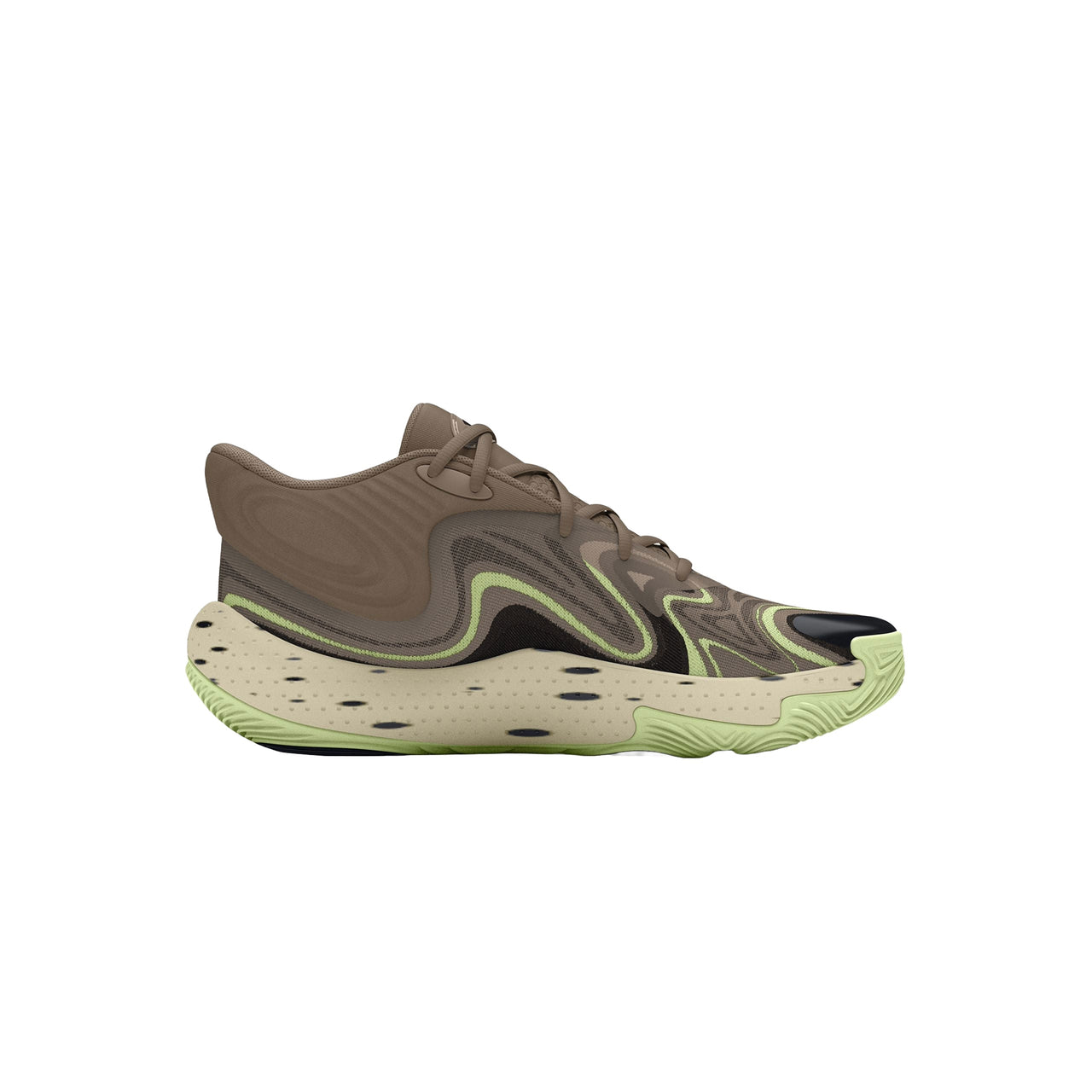 Under Armour Spawn 6 Mid 'Taupe Dusk Green' 3028338-200