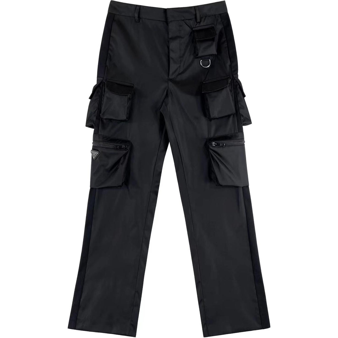 PRADA SS24 Cargo Pants Men Black