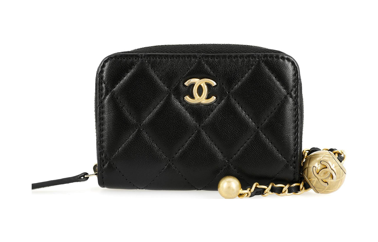 CHANEL Little Golden Ball Coin Purses