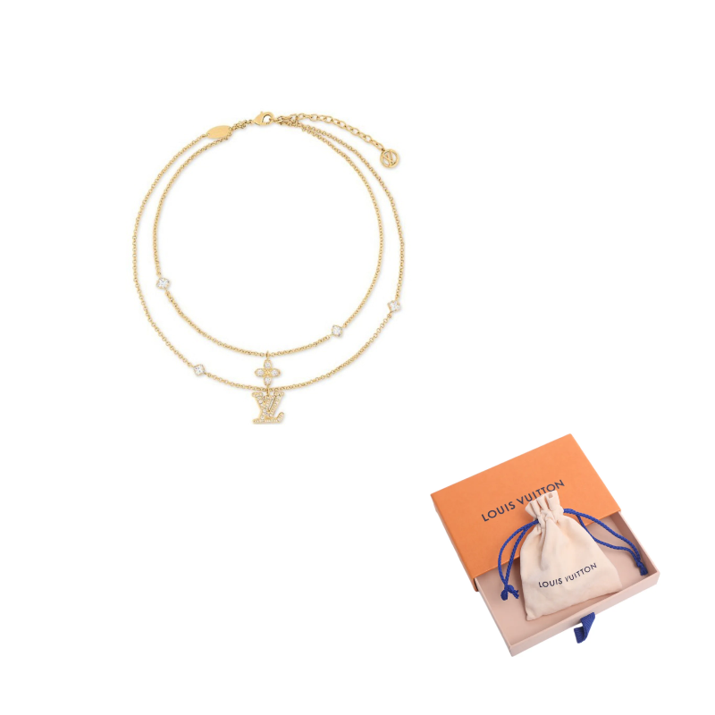LOUIS VUITTON Lady Lv Necklace