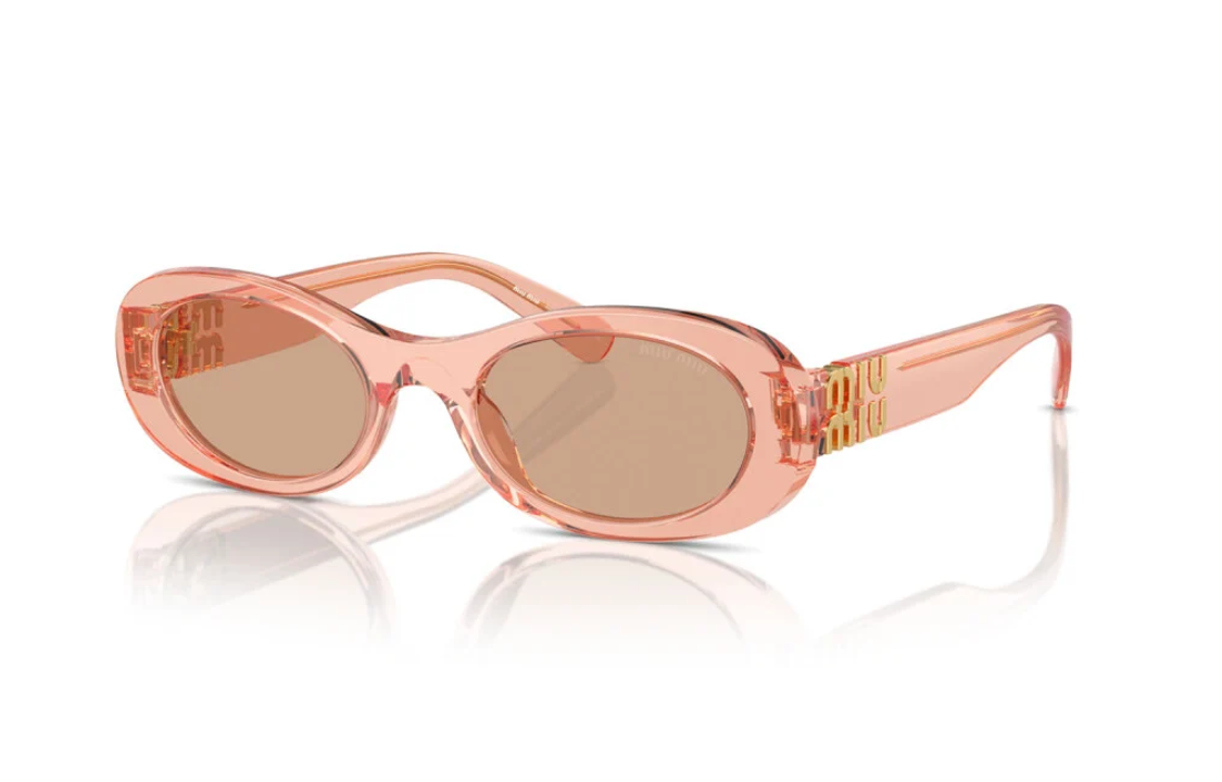 MIU MIU Oval Frame Sunglasses