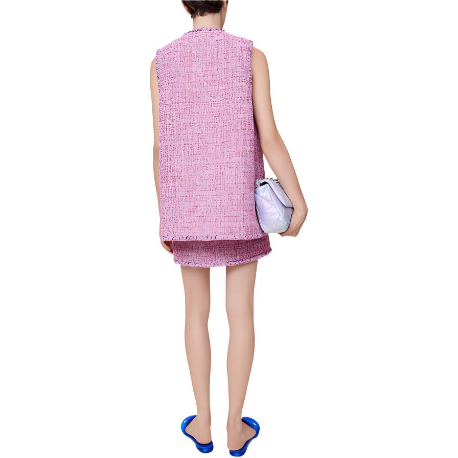 CHANEL Vests Women's Pink