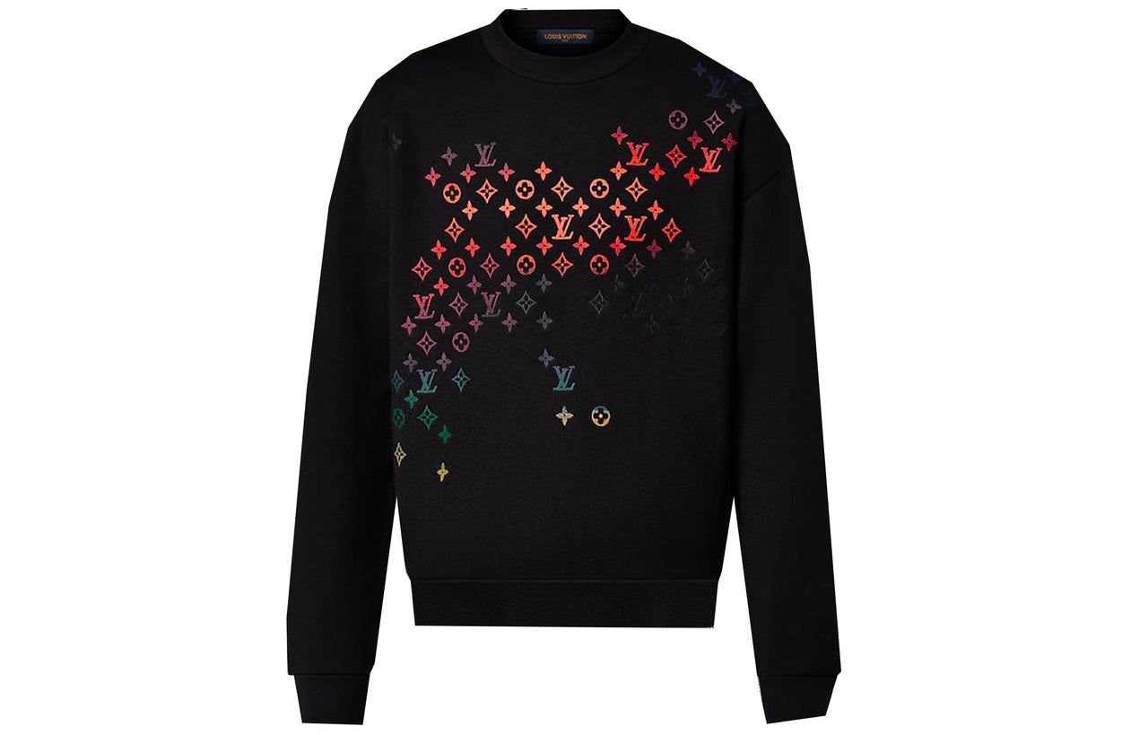 LOUIS VUITTON Embroidered Cotton Sweatshirt