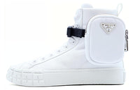 PRADA Wheel Re Nylon Hight Sneakers 'Off White' Women's