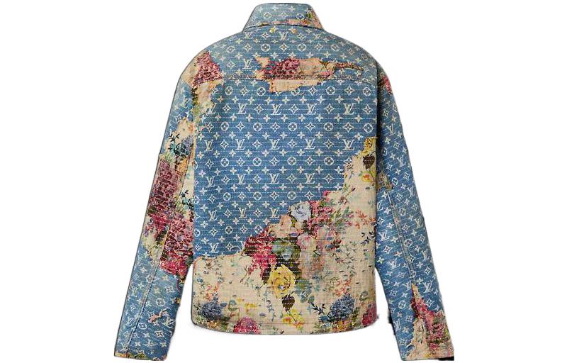 LOUIS VUITTON Denim Jacket Men's Blue