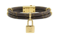 LOUIS VUITTON Canvas Bangles Women's Gold