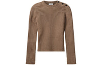 SAINT LAURENT SS22 Sweater Women's Brown