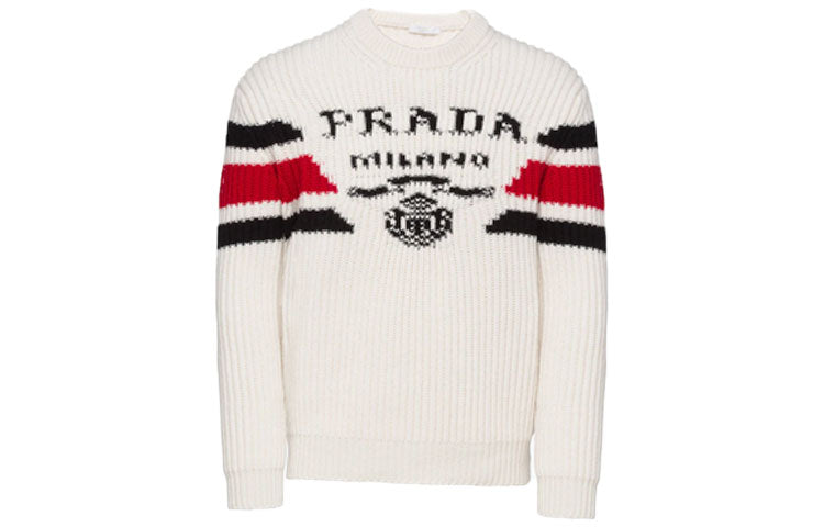PRADA Cashmere Sweaters Men White