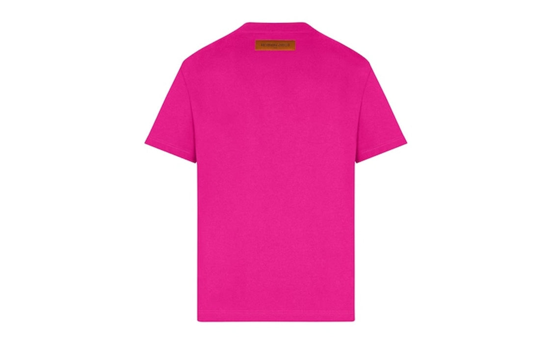 LOUIS VUITTON New Quarterly Products Of LV T Shirt Men's Red